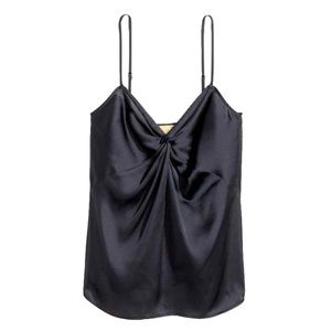 FREE with purchase over $30 🤩V-Neck Silky Tank Top Blouse